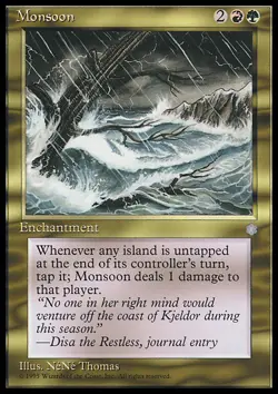 MTG MONSOON EXC - MONSONE - IA - MAGIC - Image 1