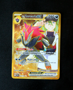 Pokemon Card TCG - N's Zoroark EX 189/159 - Journey Together - Hyper Rare - NM ⭐ - Image 1