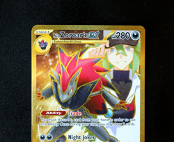 Pokemon Card TCG - N's Zoroark EX 189/159 - Journey Together - Hyper Rare - NM ⭐ - Image 2