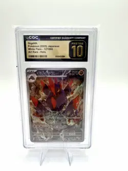 2025 Pokemon Gigalith AR Holo 127/086 (White Flare) | CGC Pristine 10 | Japanese - Image 1