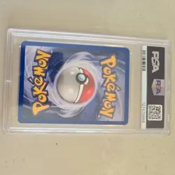 Pokemon TCG Rocket's Moltres 12/132 Gym Heroes Holo Rare - PSA 7 NM - Image 3