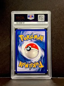 1999 POKEMON JUNGLE #51 EEVEE PSA 8 - Image 2
