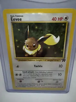 Pokemon TCG Pokemon Eevee Eevee Common Regular Rocket - Image 1