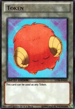 Orange Sheep Token ULTRA HOLO 1st LC04-En005 X3 Mint Joey's World yugioh - Image 1