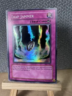 Yu-Gi-Oh! TCG Trap Jammer Invasion of Chaos Ioc-110 1st Edition Super Rare - Image 1