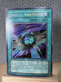 Yugioh Diffusion Wave-Motion Secret Rare 1st Edition MFC-107 LP - Image 1