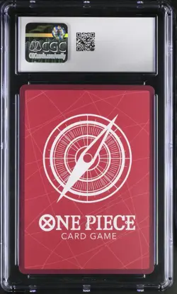 One Piece Japanese Monkey D. Luffy OP09-061 Alternate Art CGC 10 - Image 2
