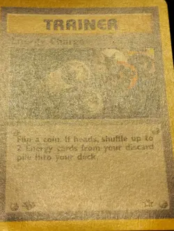 Energy Charge 1st Edition Rare Trainer Card Neo Genesis 85/111 MP - Image 2