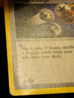 Energy Charge 1st Edition Rare Trainer Card Neo Genesis 85/111 MP - Image 3