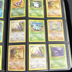 Pokemon Vintage 280 Card Binder Lot Base Jungle Fossil 1999 WOTC English - Image 3