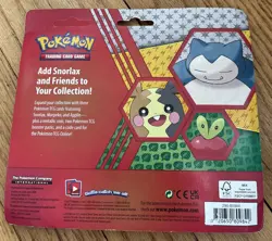 Pokemon TCG: Snorlax, Morpeko & Applin Cards with 2 Booster Packs & Coin 820650809842 - Image 2