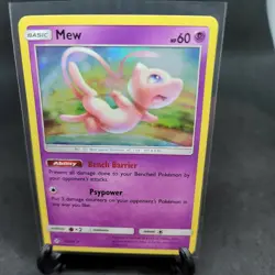Mew 76/214 - Holo Rare - Unbroken Bonds - Pokemon Card - Image 1