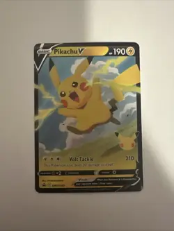 Pikachu V SWSH143 SWSH: Sword & Shield Promo Cards Holo - Image 1
