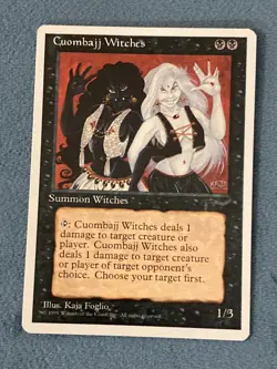Cuombajj Witches, Chronicles, Magic the Gathering MTG - Image 1
