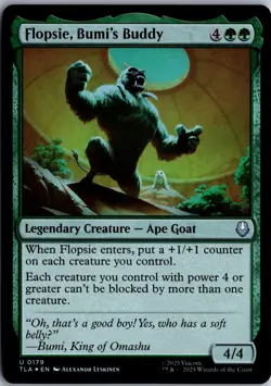 Flopsie, Bumi's Buddy U Avatar: The Last Airbender 179 NM Foil Magic - Image 1