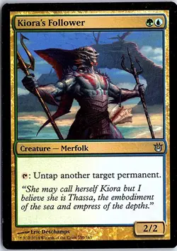 Kiora's Follower U Born of the Gods 150 LP MTG - Image 1