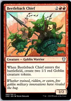 Beetleback Chief U Commander Anthology Volume II 83 LP Magic - Image 1