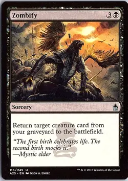 Zombify U Masters 25 116 LP MTG - Image 1