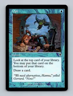 Opt Invasion Non-Foil MTG NM - Image 1