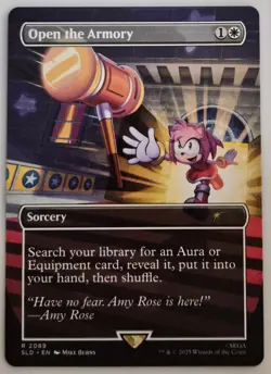 MTG Magic the Gathering Secret Lair Sonic Hedgehog Chasing Adventure Set of 8 NM - Image 4
