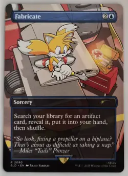 MTG Magic the Gathering Secret Lair Sonic Hedgehog Chasing Adventure Set of 8 NM - Image 5