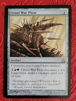 MTG Gruul War Plow x1 NM ~Guildpact (Magic the Gathering)*Free Shipping* - Image 1