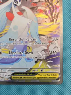 Pokemon TCG: Ascended Heroes (2026) Mega Froslass Ex SIR 275/217 NM SHIP FAST 🔥 - Image 4