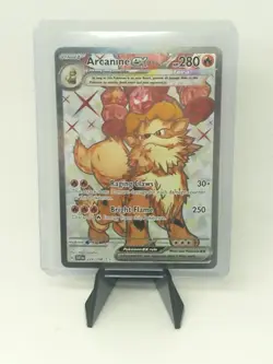 Arcanine ex 224/198 SV01: Scarlet & Violet Base Set Full Art Holo Pokemon 2023 - Image 1