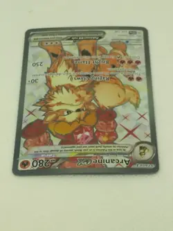 Arcanine ex 224/198 SV01: Scarlet & Violet Base Set Full Art Holo Pokemon 2023 - Image 4