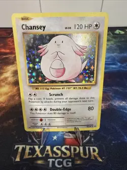 Pokemon Chansey Evolutions 70/108 Holo Rare 2016 LP - Image 1