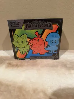 Pokemon TCG Scarlet & Violet Paldea Evolved Elite Trainer Box, Sealed - Image 1