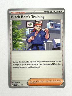Pokemon TCG Black Belt's Training SVP 220 Promo Scarlet & Violet Promos - Image 1