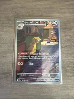2025 Pokemon GUMSHOOS #153/132 Mega Evolution Illustration Rare Holo English NM - Image 1