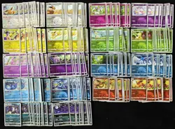 180 Lot Eeveelutions ball Holo Pokemon Chinese Gem Pack Vol. 2 NE40 - Image 1