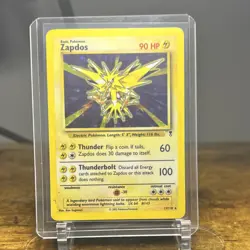 Pokemon TCG Zapdos Legendary Collection Holo Rare 15/110 Nintendo 2002 - Image 5