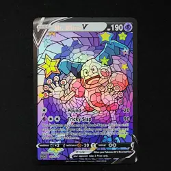 Pokemon Mr. Mime Stain Glass Holo Read Description - Image 1
