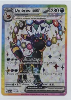 Umbreon ex Pokemon Scarlet & Violet Black Star Promo #176 - Image 1