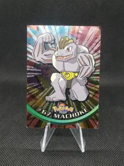 TOPPS - MACHOKE #67 - HOLO - NP - TV Animation Series 1 - BLACK LOGO - Pokemon - Image 1
