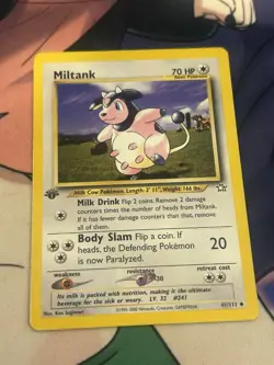 Pokemon Miltank 41/111 Neo Genesis Uncommon 1st Edition Regular English 2000 - Image 1