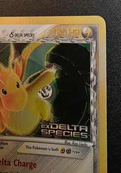 Pokemon TCG Dragonite 3/113 Reverse Holo Rare Delta Species Very Good LP - Image 3
