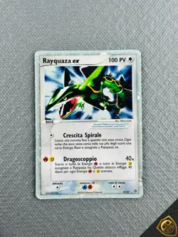 Pokemon Rayquaza ex 97/97 Holo Ultra Rare - EX Drago - Italiana - Image 2