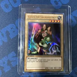 TCG Yu-Gi-Oh! KANAN The SWORDMISTRESS LCYW-EN228 Ultra Rare 1st Ed LP - Image 1