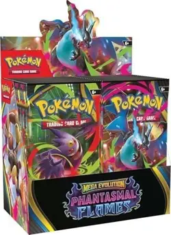 Pokemon - Trading Card Game: Mega Evolution - Phantasmal Flames Booster Box (36) - Image 2