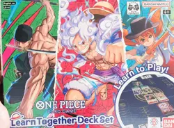 One Piece Learn To Play Together Deck Set 🔥 Great Cards Inside!! - Image 1