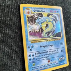 Pokemon Gyarados Holo Rare TCG Card 006/102 Base Set - Image 3