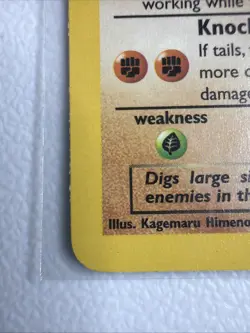Dark Dugtrio 23/82 Team Rocket Pokemon Card Non Holo Near Mint NM - Image 5