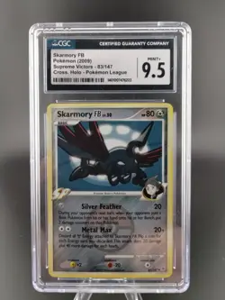 Skarmory FB 83/147 Supreme Victors Crosshatch Pokemon League Promo Card - Image 1