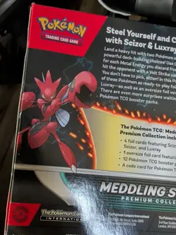 ** 12 PACKS + 4 FOIL CARDS** Pokemon Meddling Sparks Premium Collection SEALED - Image 5