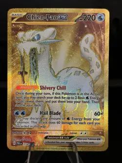 Chien-Pao EX 274/193 Sv02 Paldea Evolved Holo Card Near Mint Condition - Image 1