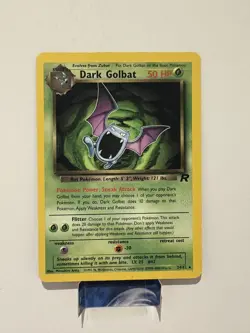 Dark Golbat 24/82 LP+ Team Rocket Pokemon TCG Trading Card WOTC - Image 1